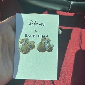 Minnie mouse baublebar stud earrings